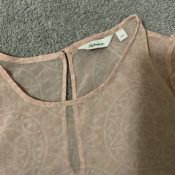 Baby pink see-through top! - Picture 2 of 5